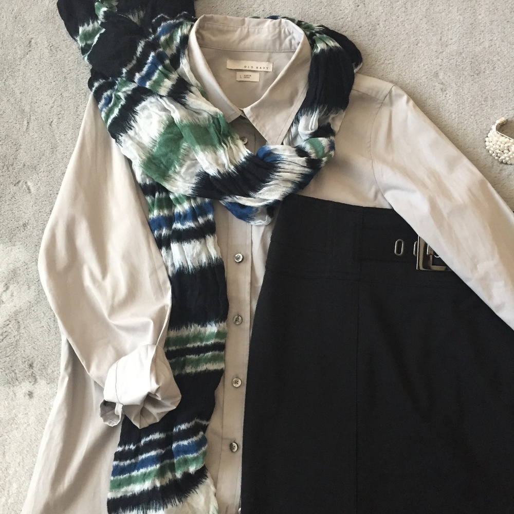 STYLE & CO BLACK PENCIL SKIRT